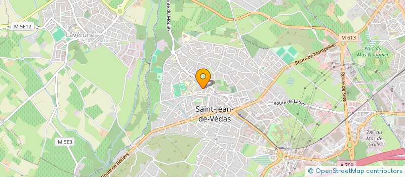 localisation de l'entreprise ALTHO à SAINT-JEAN-DE-VEDAS