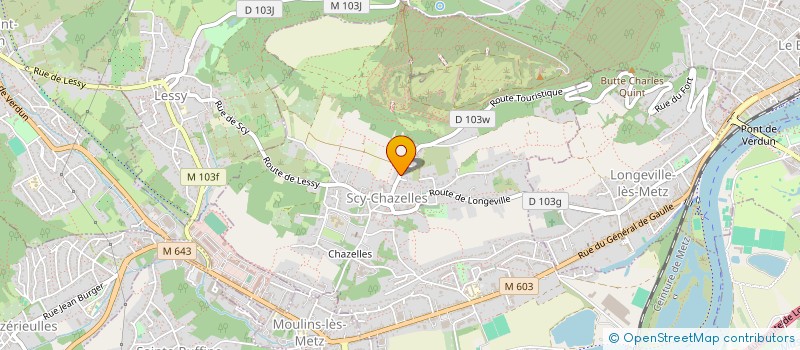 localisation de l'entreprise ALTHO  SCY-CHAZELLES