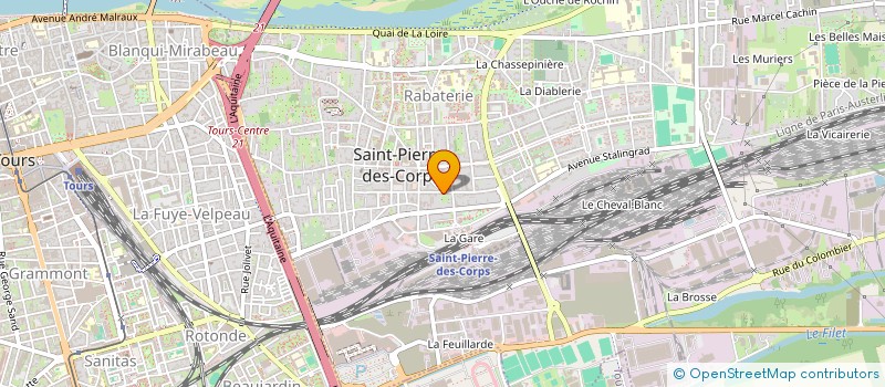 localisation de l'entreprise ALTHO1808  SAINT-PIERRE-DES-CORPS