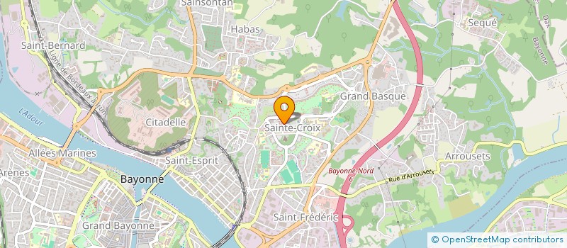 localisation de l'entreprise ALTHOM à BAYONNE
