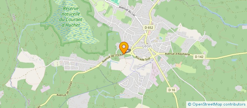 localisation de l'entreprise ALTHOM SERVICES  LEON