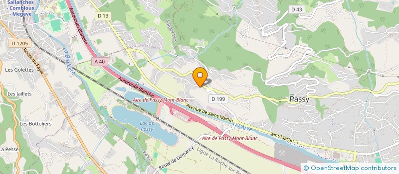 localisation de l'entreprise ALTI  PRAZ-SUR-ARLY