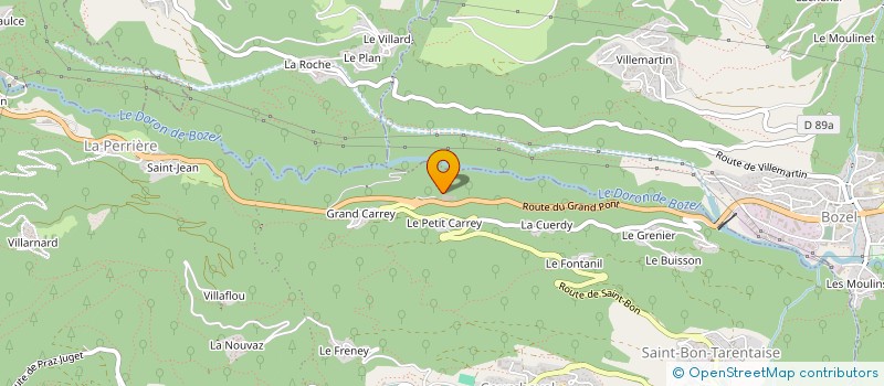 localisation de l'entreprise ALTI-BAR DE COURCHEVEL à COURCHEVEL