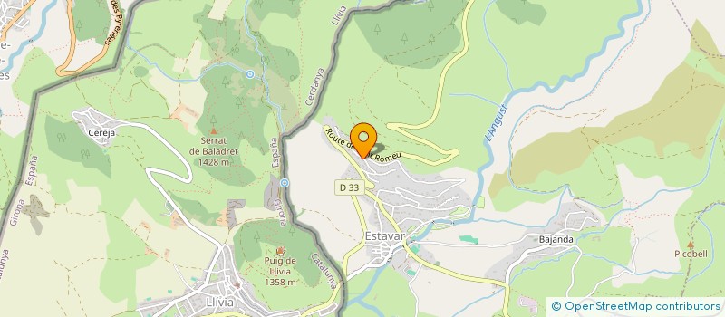 localisation de l'entreprise ALTI-BAT  ESTAVAR