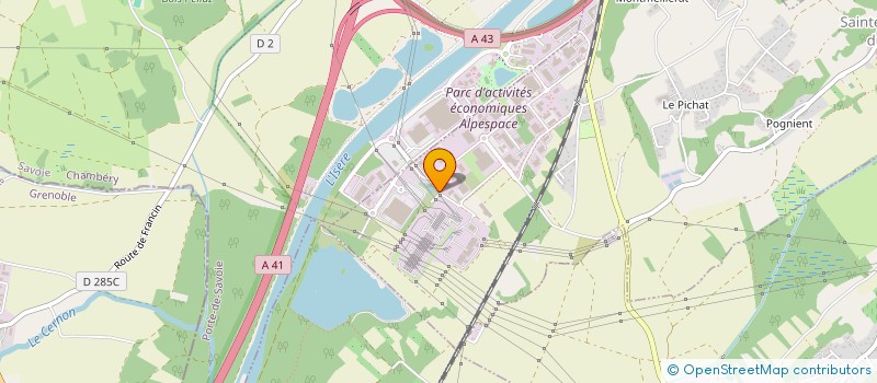 localisation de l'entreprise ALTI'CABLES  SAINTE-HELENE-DU-LAC