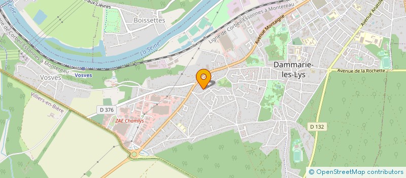 localisation de l'entreprise ALTI-ELECT à DAMMARIE-LES-LYS