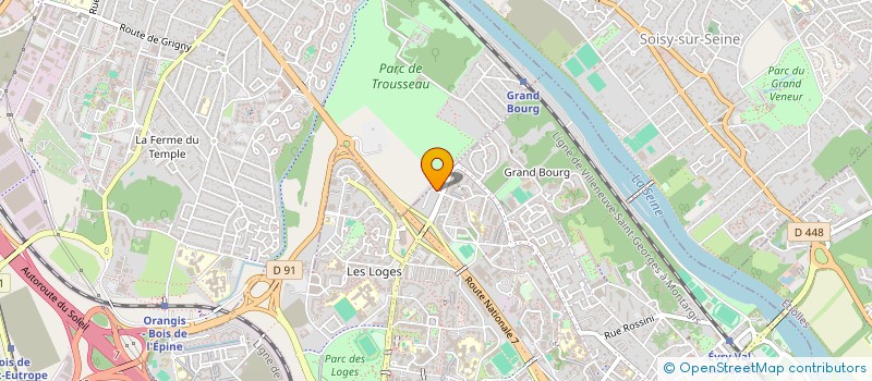 localisation de l'entreprise ALTI ET MS à EVRY-COURCOURONNES