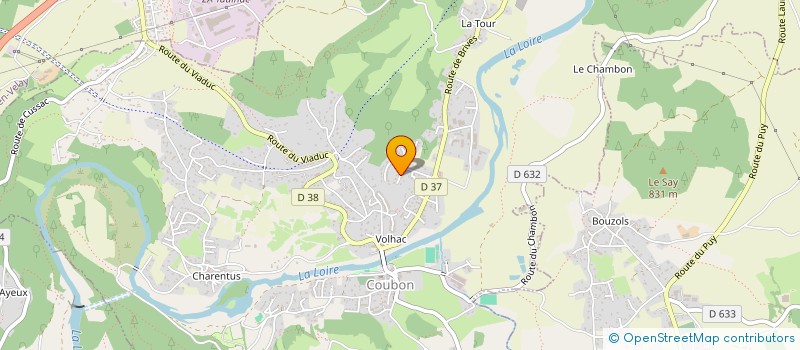 localisation de l'entreprise ALTI-ETANCHEITE 43  COUBON