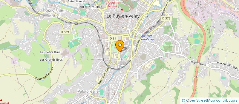 localisation de l'entreprise ALTI EXPERTISE à LE PUY-EN-VELAY