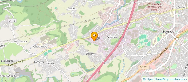 localisation de l'entreprise ALTI GROS  ANNECY