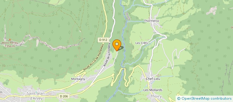 localisation de l'entreprise ALTI'POSE  SAINT-JEAN-D'ARVEY