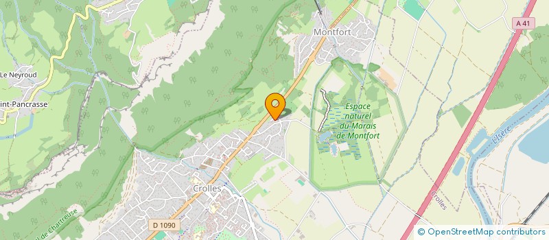 localisation de l'entreprise ALTI THAIS  CROLLES