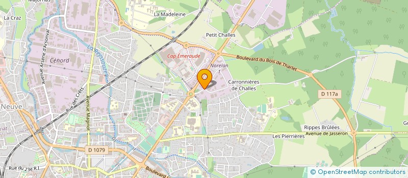localisation de l'entreprise ALTIA CONSTRUCTIONS à BOURG-EN-BRESSE