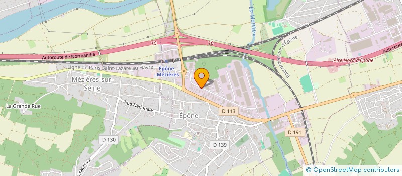 localisation de l'entreprise ALTIA ENVIRONNEMENT à EPONE