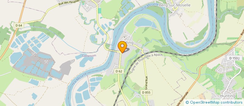 localisation de l'entreprise ALTIBAT  MALLING