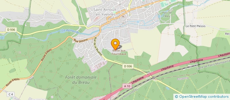 localisation de l'entreprise ALTIBAT MT à SAINT-ARNOULT-EN-YVELINES