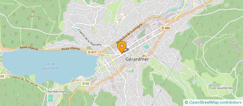 localisation de l'entreprise ALTIC REPAIR  GERARDMER