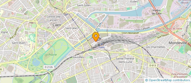 localisation de l'entreprise ALTICAP  COLOMBELLES