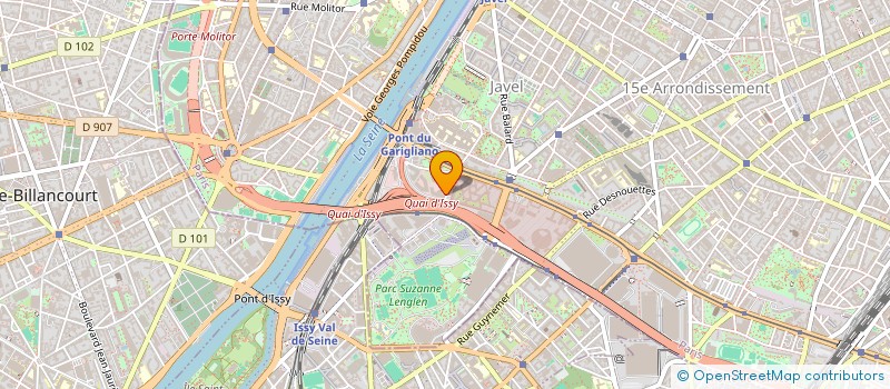 localisation de l'entreprise ALTICE FRANCE  PARIS 15