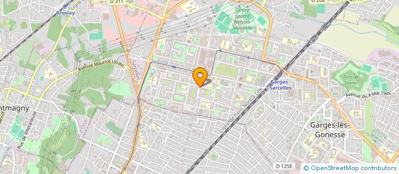 localisation de l'entreprise ALTICIADES 2022 à SARCELLES