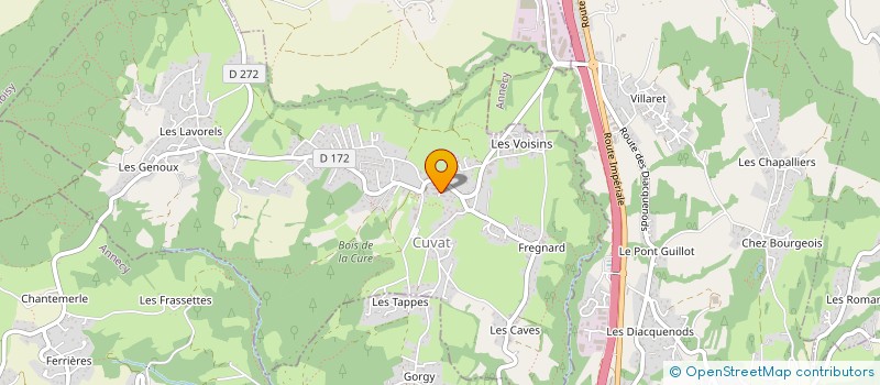 localisation de l'entreprise ALTICIMA  CUVAT