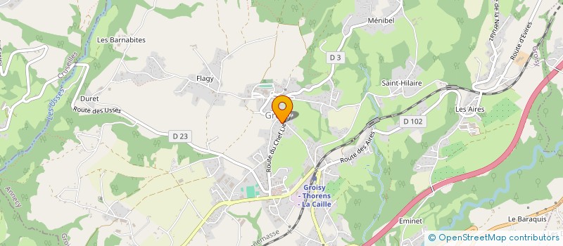 localisation de l'entreprise ALTICLEAN  GROISY