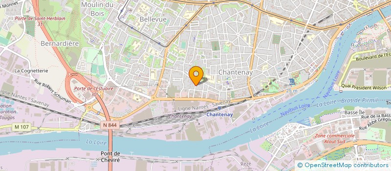 localisation de l'entreprise ALTICONTROLE à NANTES