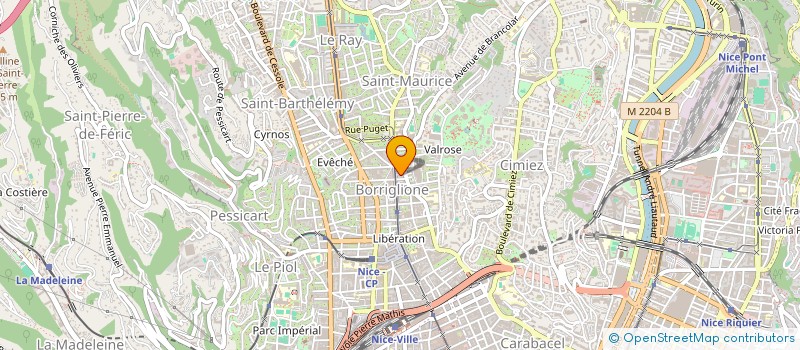 localisation de l'entreprise ALTICOOP à NICE