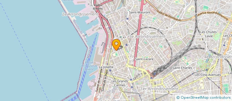 localisation de l'entreprise ALTICUBE à MARSEILLE