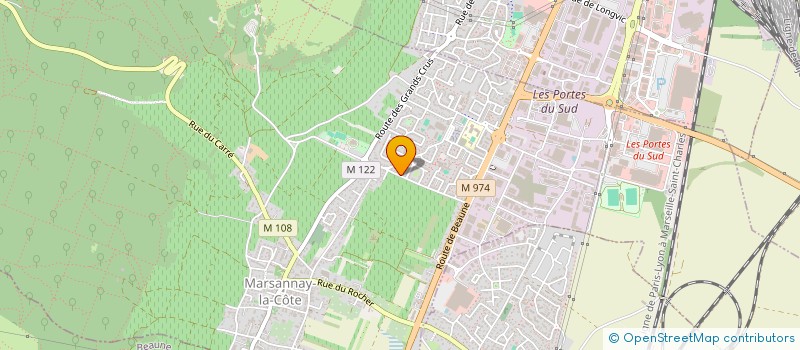 localisation de l'entreprise ALTIDRONE21 à MARSANNAY-LA-COTE