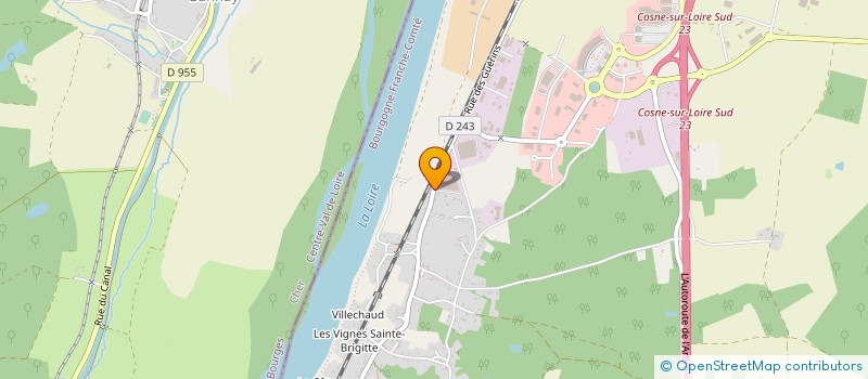 localisation de l'entreprise ALTIFORT SMFI à COSNE-COURS-SUR-LOIRE