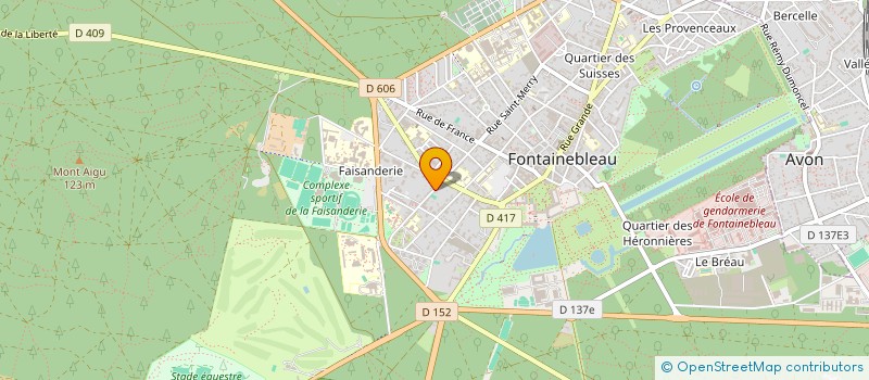 localisation de l'entreprise ALTIFORT VILLECERF  FONTAINEBLEAU