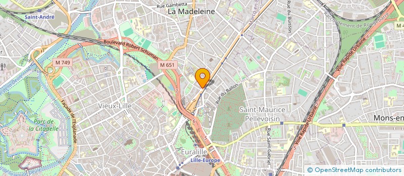 localisation de l'entreprise ALTIJD à LA MADELEINE