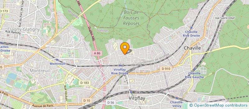 localisation de l'entreprise ALTIK à VIROFLAY