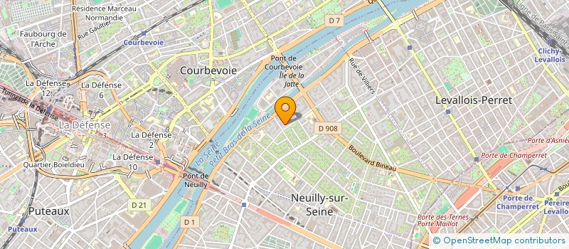 localisation de l'entreprise ALTILAN à NEUILLY-SUR-SEINE