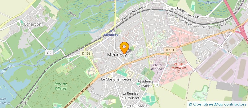 localisation de l'entreprise ALTILAND  ECHARCON