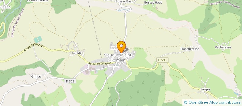 localisation de l'entreprise ALTILIBER-TRANS à SIAUGUES-SAINTE-MARIE