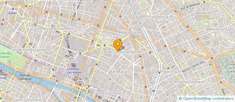 localisation de l'entreprise ALTILIS à PARIS