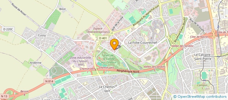 localisation de l'entreprise ALTILOG à CAEN
