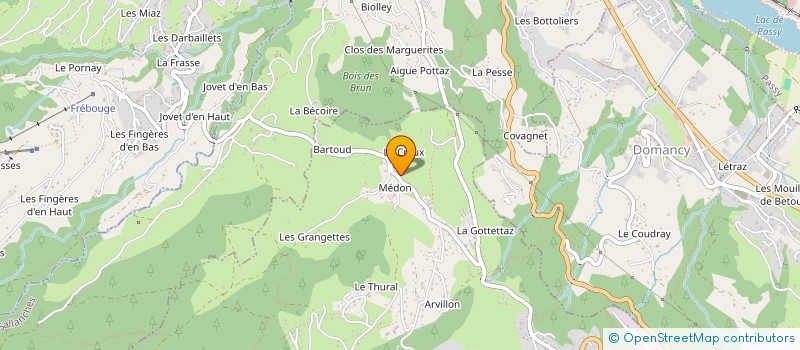 localisation de l'entreprise ALTILOUP MONT-BLANC  COMBLOUX