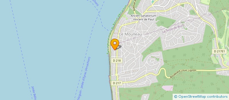 localisation de l'entreprise ALTIMA à LA TESTE-DE-BUCH