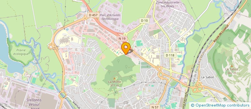 localisation de l'entreprise ALTIMA  VESOUL