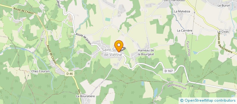 localisation de l'entreprise ALTIMAD  SAINT-SORLIN-DE-VIENNE