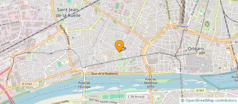 localisation de l'entreprise ALTIMAD à ORLEANS
