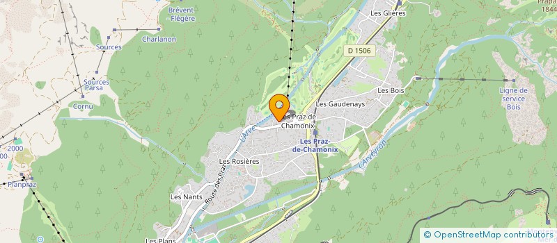 localisation de l'entreprise ALTIMAITRISE  CHAMONIX-MONT-BLANC