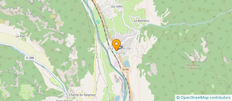 localisation de l'entreprise ALTIMAP à LA ROCHE-DE-RAME