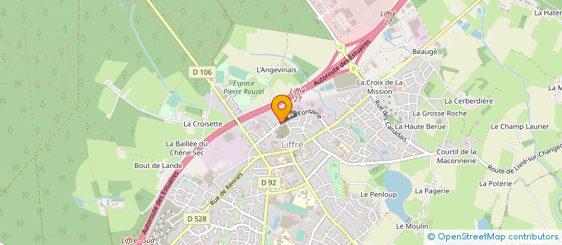 localisation de l'entreprise ALTIME à LIFFRE