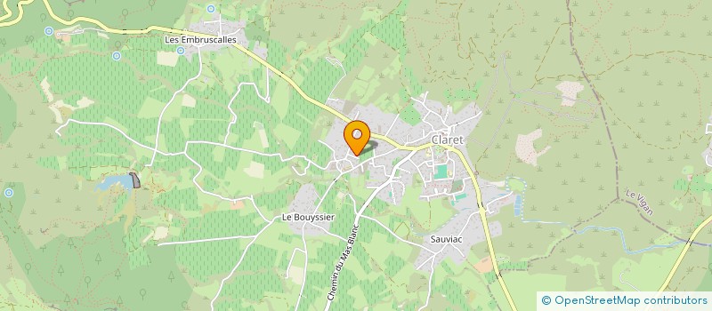 localisation de l'entreprise ALTIMETRIX à CLARET