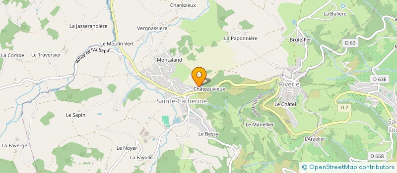 localisation de l'entreprise ALTIMIND  SAINTE-CATHERINE