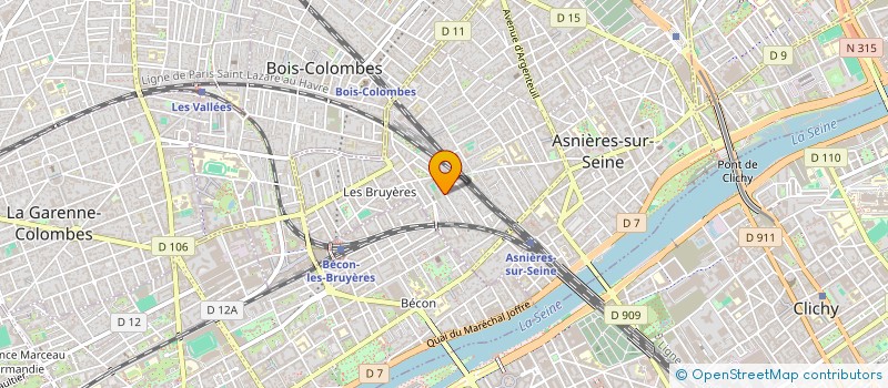 localisation de l'entreprise ALTIMMO à ASNIERES-SUR-SEINE
